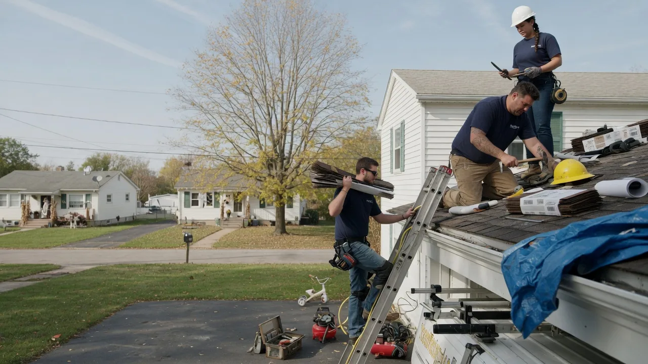 Local Roofing Contractors in Countyline, OK near me
